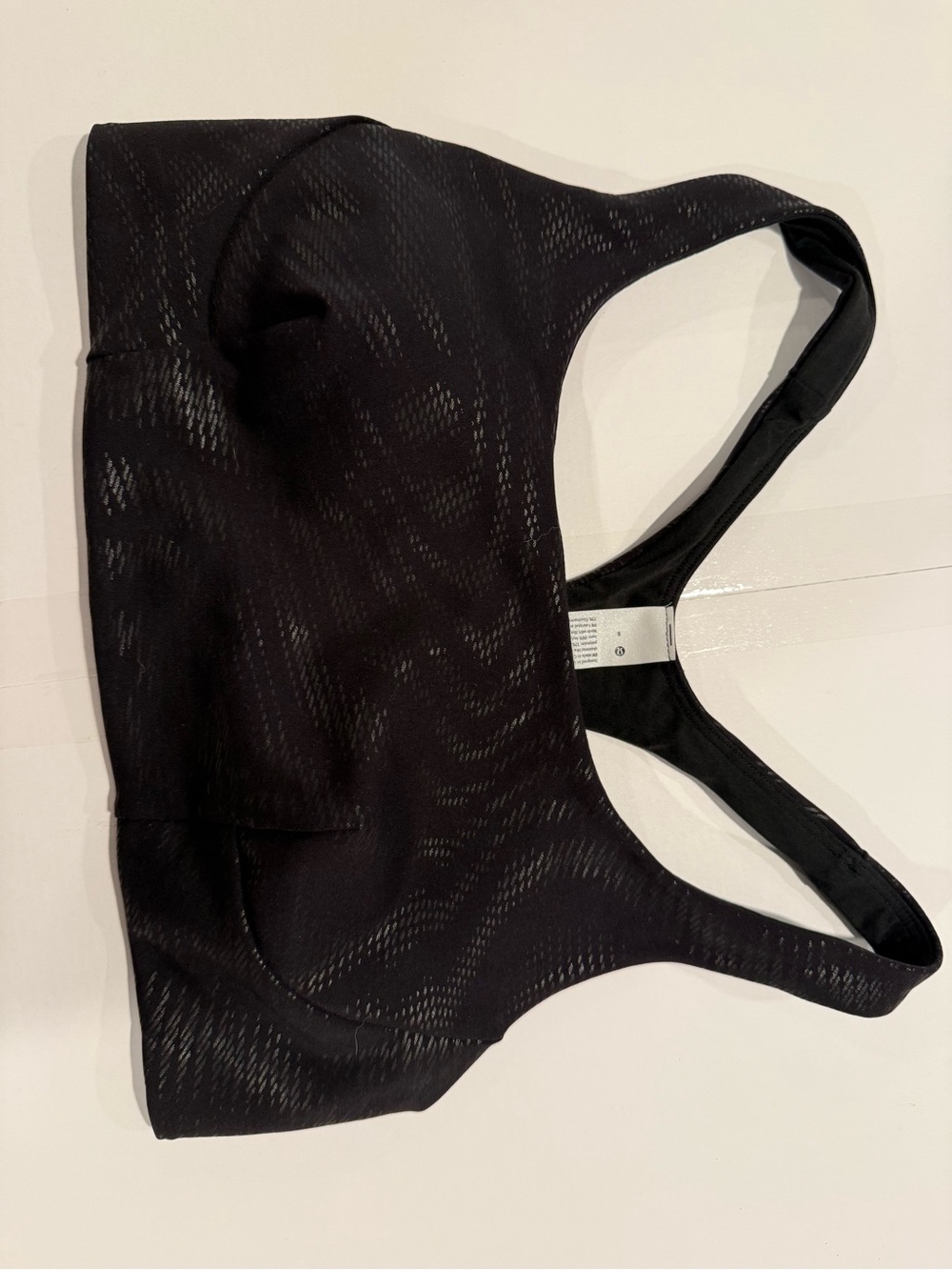 Lululemon Black Racerback Sports Bra